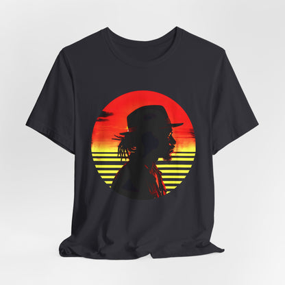 Rastaman Sunset T-shirt design