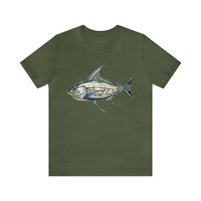 Fishy art collection: Tuna fish artistic design