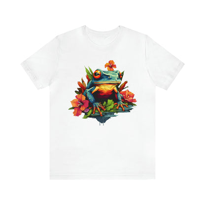 Super frogs collection | Dart frog in flowers