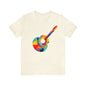 Love to music: Color guitar