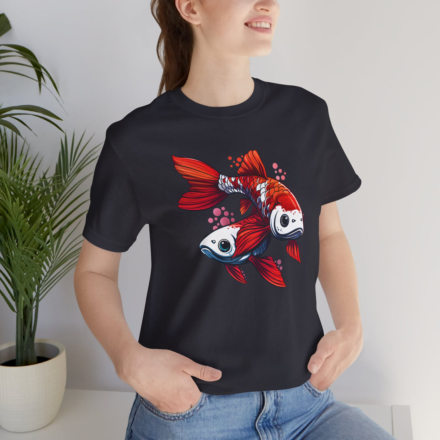 Koi Carp Fish T-shirt design