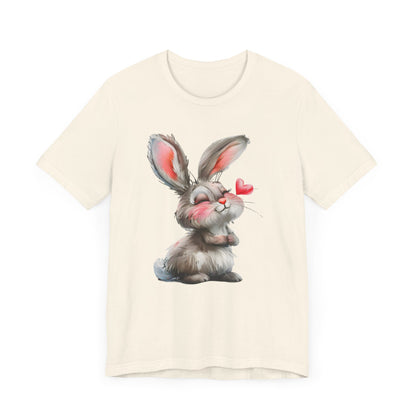 Love Bunny With a Heart T-shirt desing