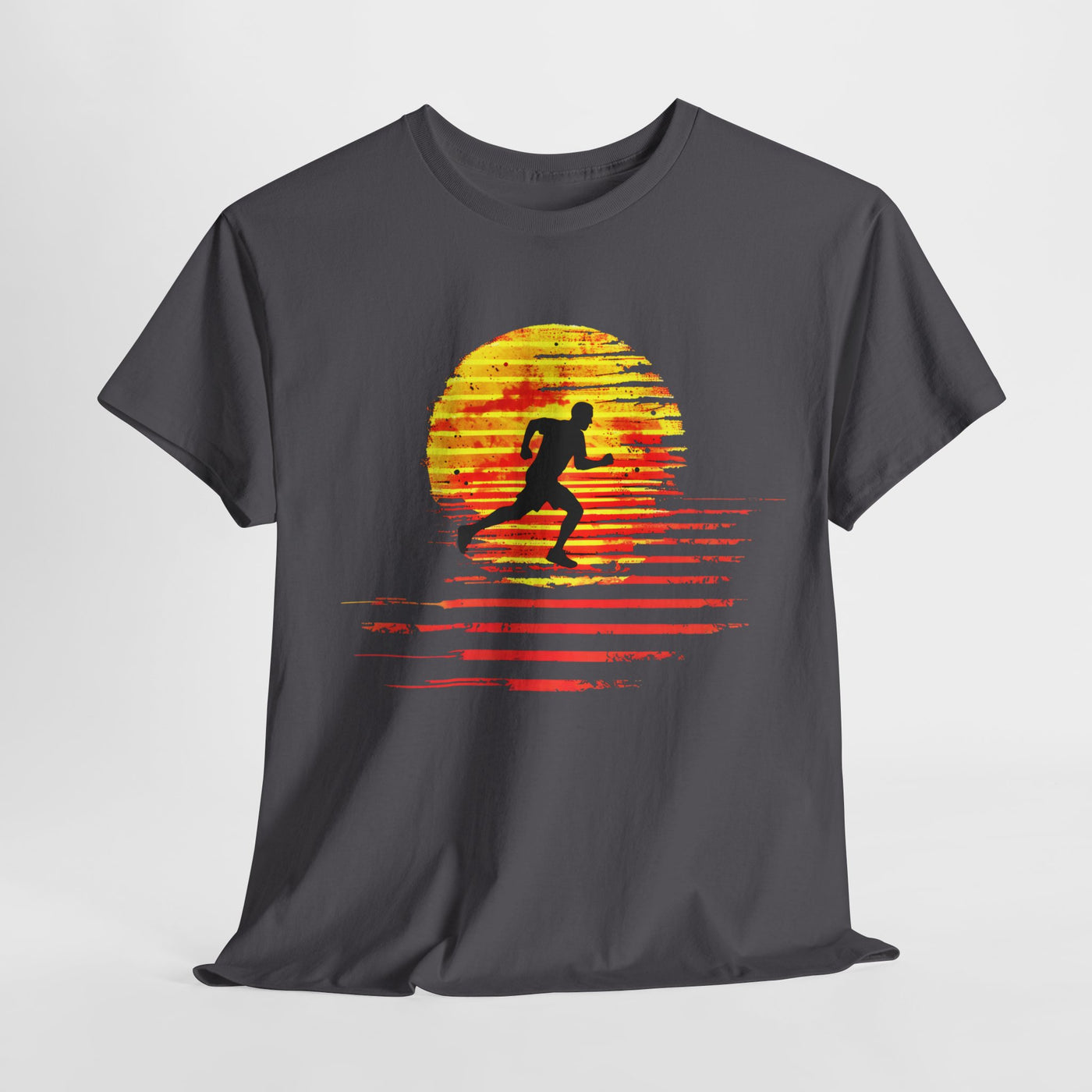 Sunset Running Man T-shirt design