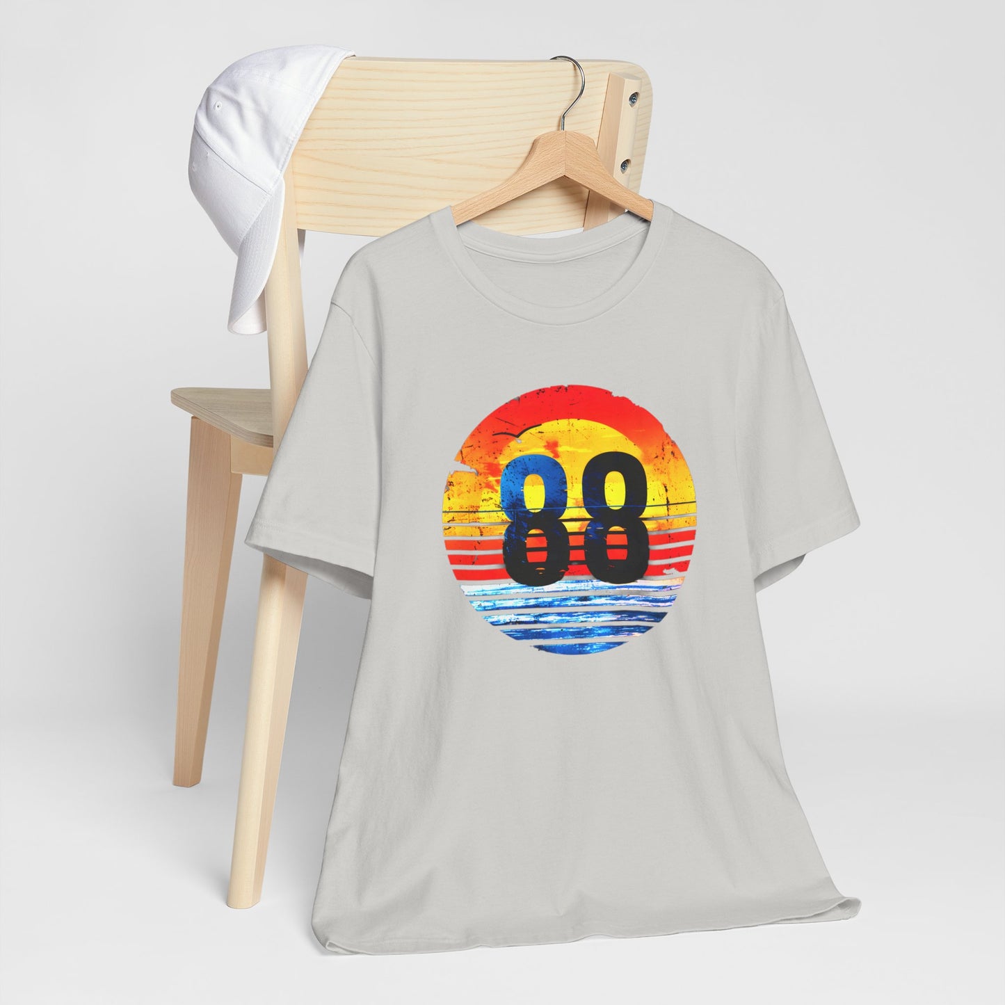 Lucky "88" Number T-shirt design