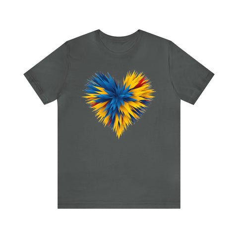 Hearts collection: Spikey Spirit of Ukraine Heart