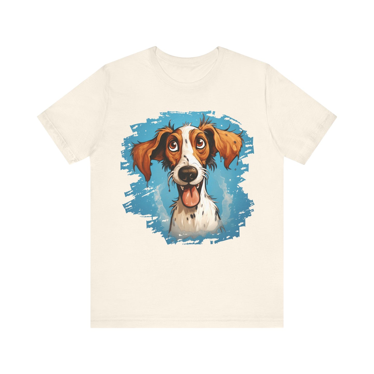 Happy Dog T-shirt Design