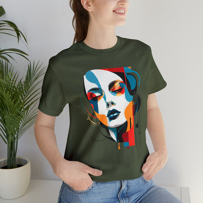 Graphical art and suprematism collection: Spirit of Pleasure Girl