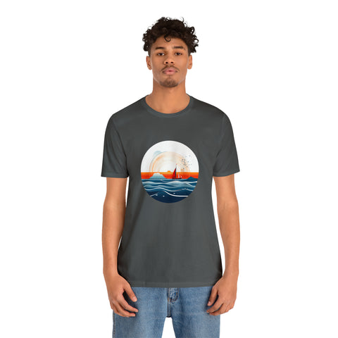 Maritime art collection: Simple and charming sunset