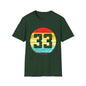 "33" Iconic Number T-shirt design