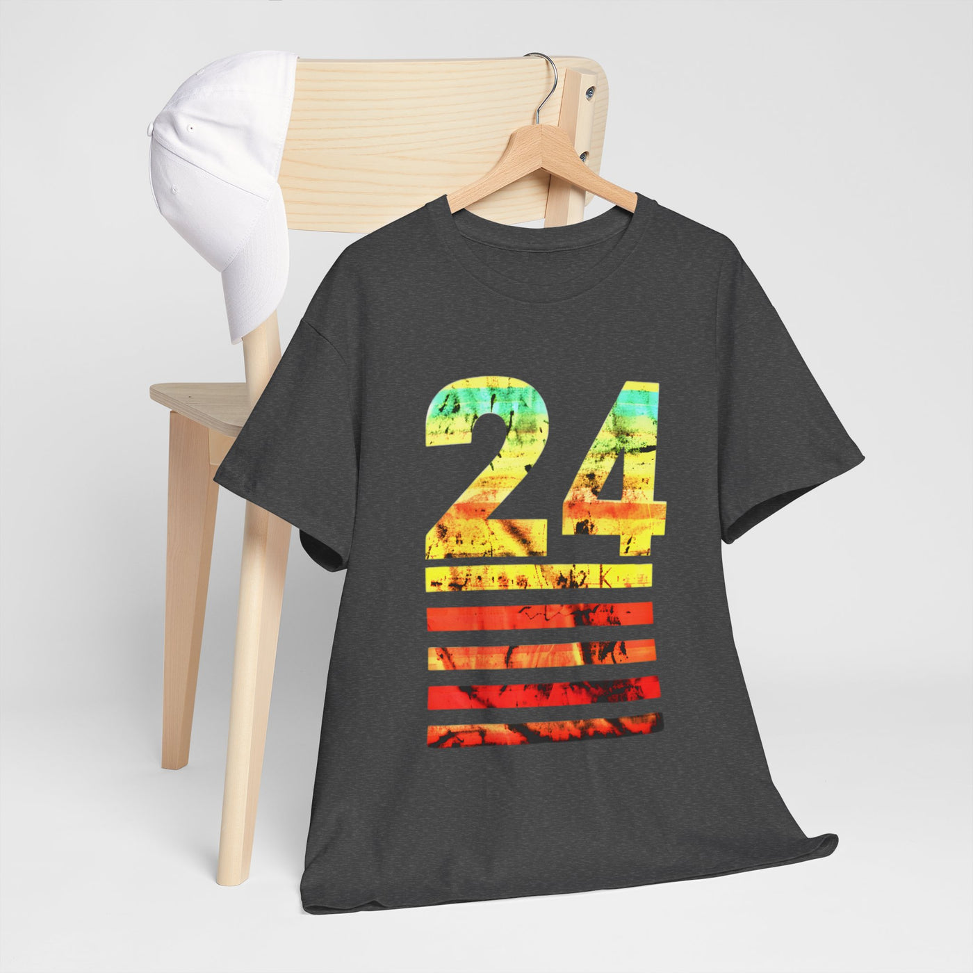 Number 24 Sunset T-Shirt | Iconic Sportswear for Fans and Athletes