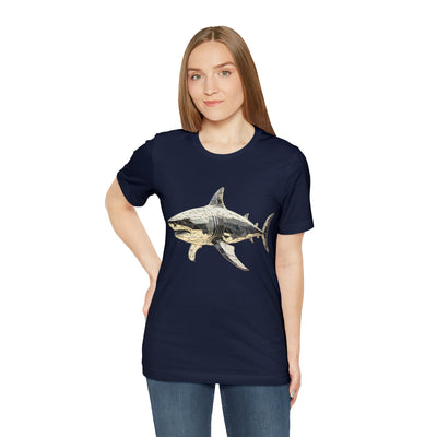 Fishy art collection: Shark triangulation design