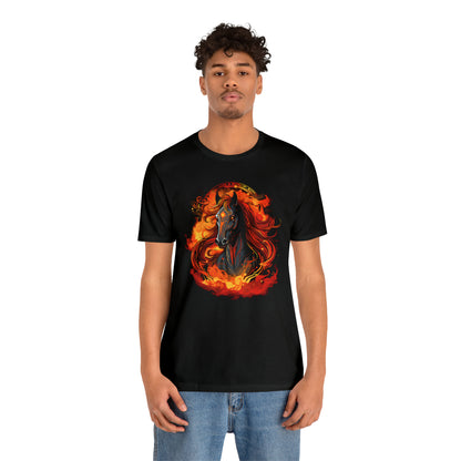 Horses and Unicorns collection: Stallion in Flames