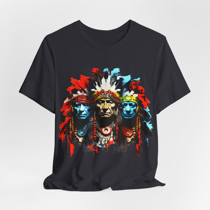 Three Apache Chiefs T-shirt design