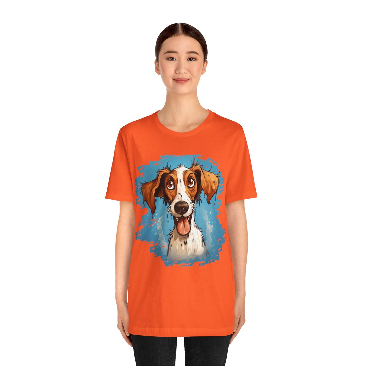 Happy Dog T-shirt Design