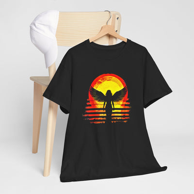 Angel Sunset T-shirt design