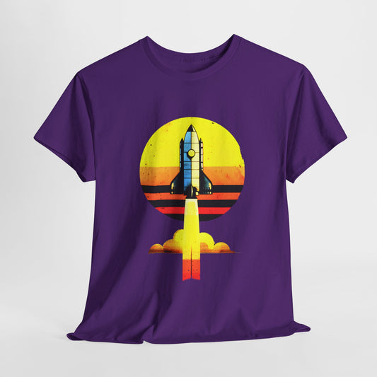 Space Shuttle Sunset Launch T-shirt design