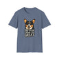 Corgi Lover T-Shirt - My Corgi Thinks I'm Great, Cute Dog Tee, Pet Owner Gift, Animal Lover Apparel, Funny Dog Shirt