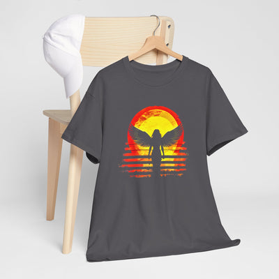 Angel Sunset T-shirt design