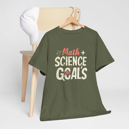 Math Life Goals STEM T-Shirt | Unisex Mathematics Enthusiast Tee | Educational Math Design