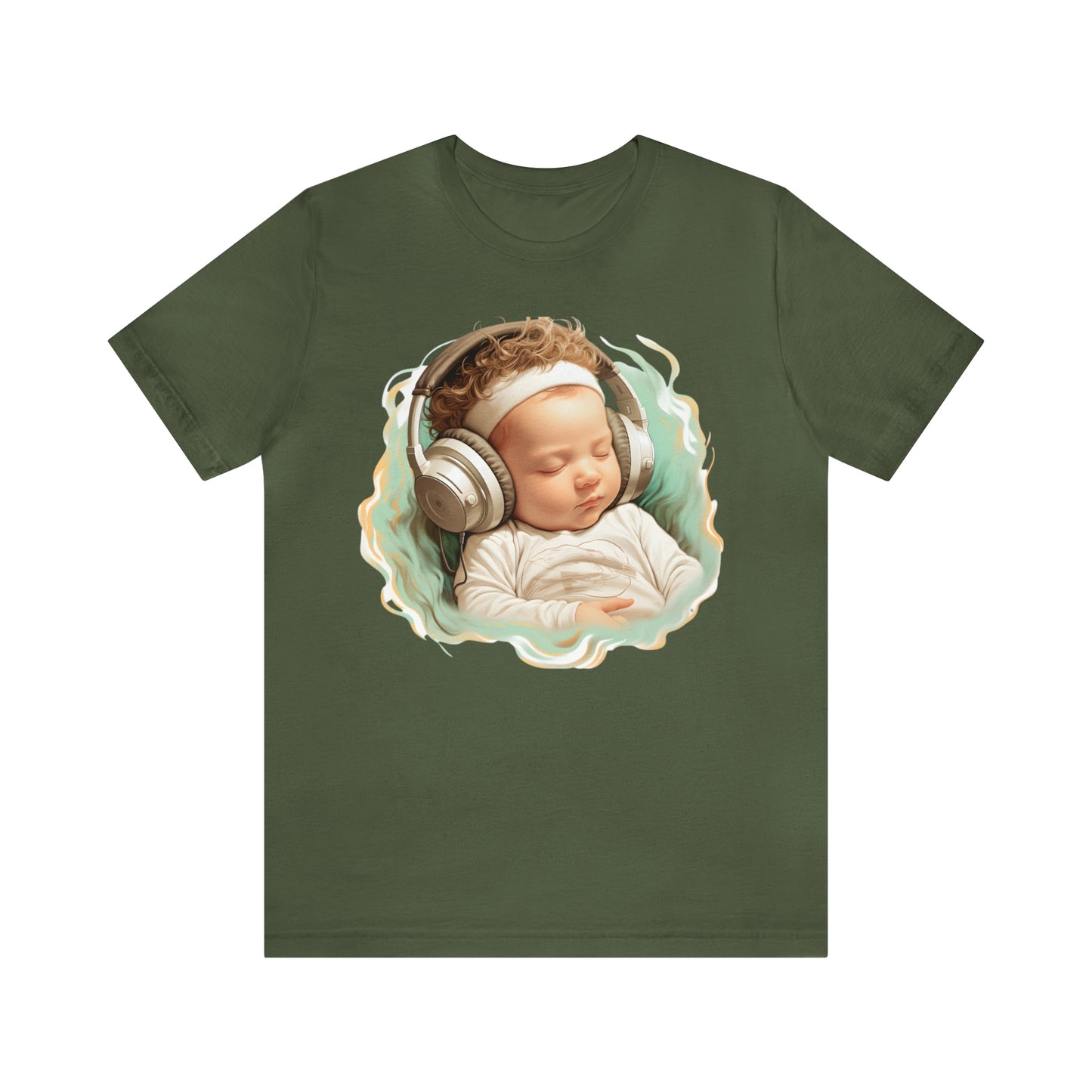 Baby Collection: Sleeping baby in headphones