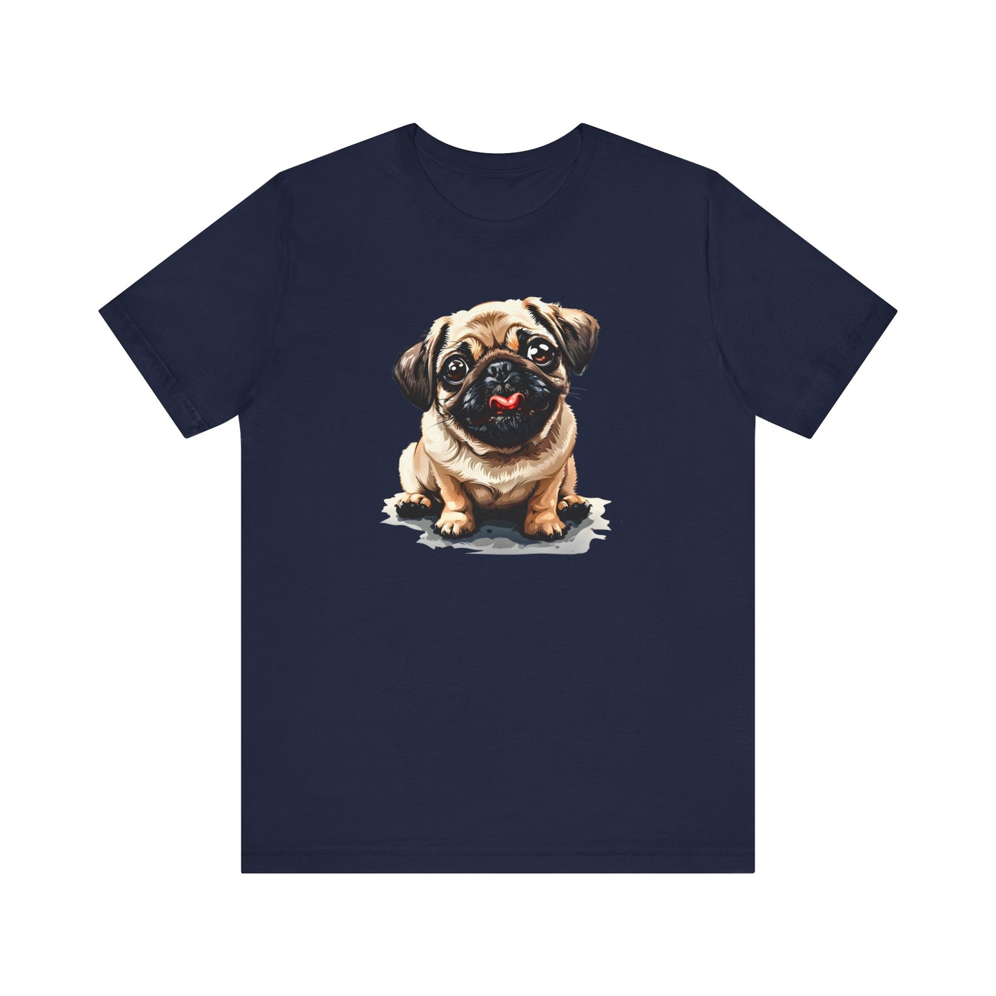 Funny Pug T-shirt design