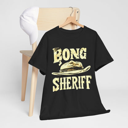 "Bong Sheriff" Adult T-Shirt Design