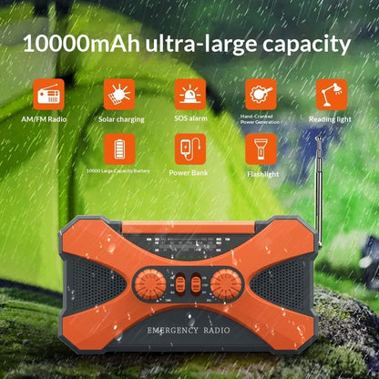 Multifunctional Emergency Power Supply Solar Portable Lighting Radio