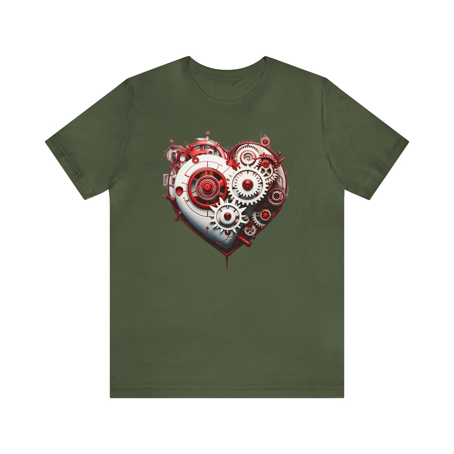 Hearts collection: Mechanical gears heart