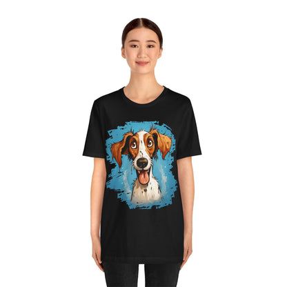 Happy Dog T-shirt Design