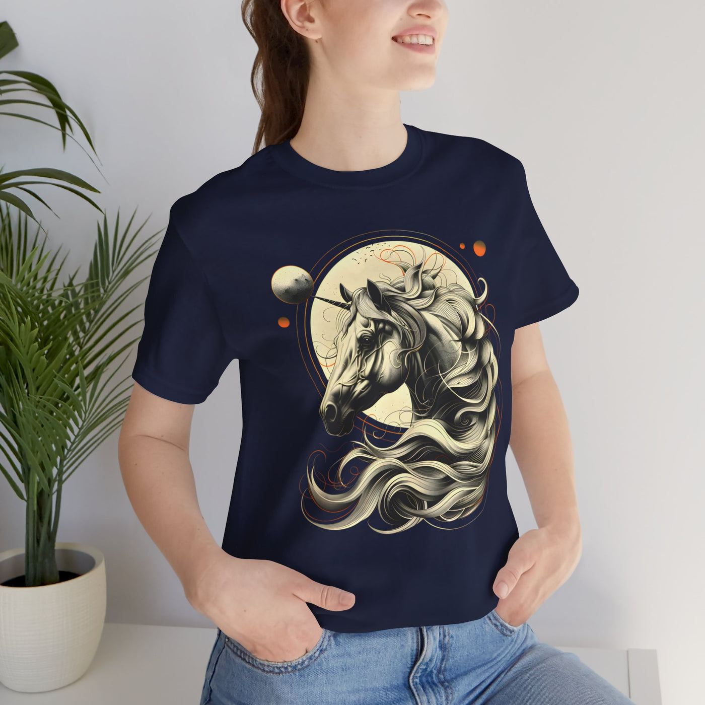 Dreamy Fantasy Horse T-shirt Design