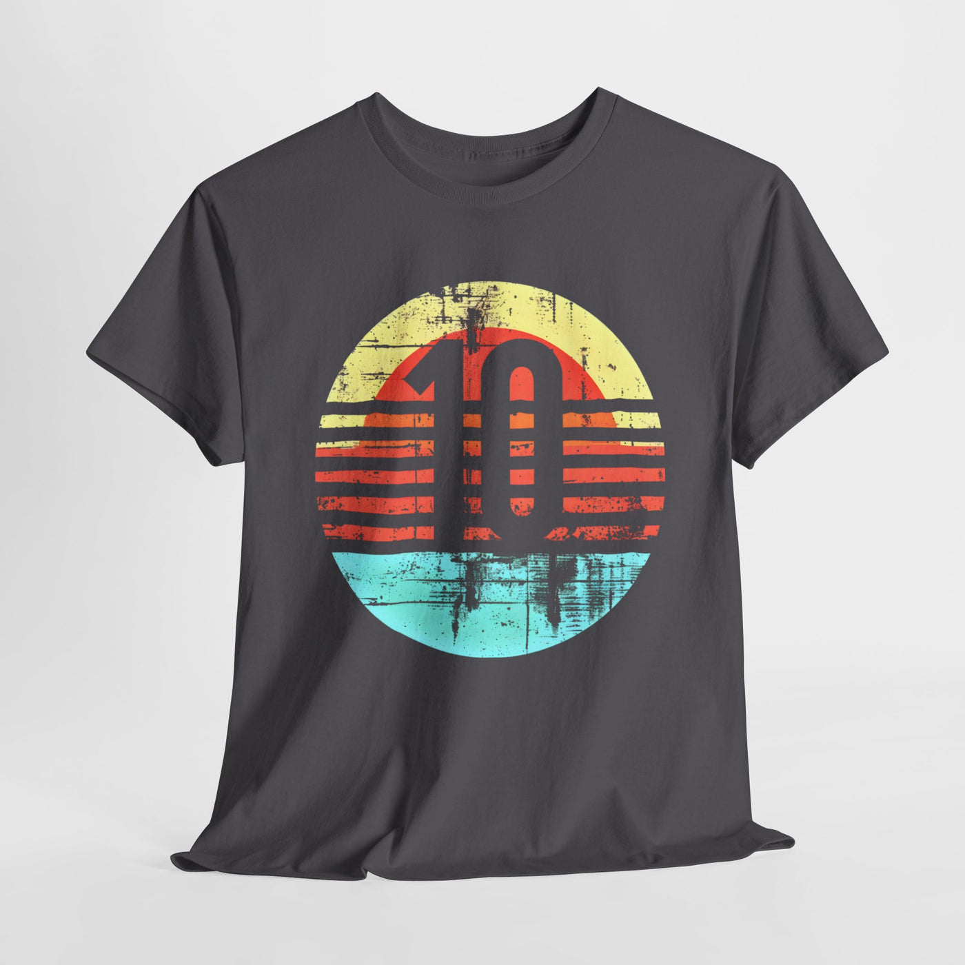 "Number 10 Sunset T-Shirt – Premium Cotton Tee with Vibrant Sunset Graphic, Casual & Stylish Wear"