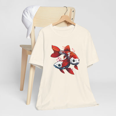 Koi Carp Fish T-shirt design