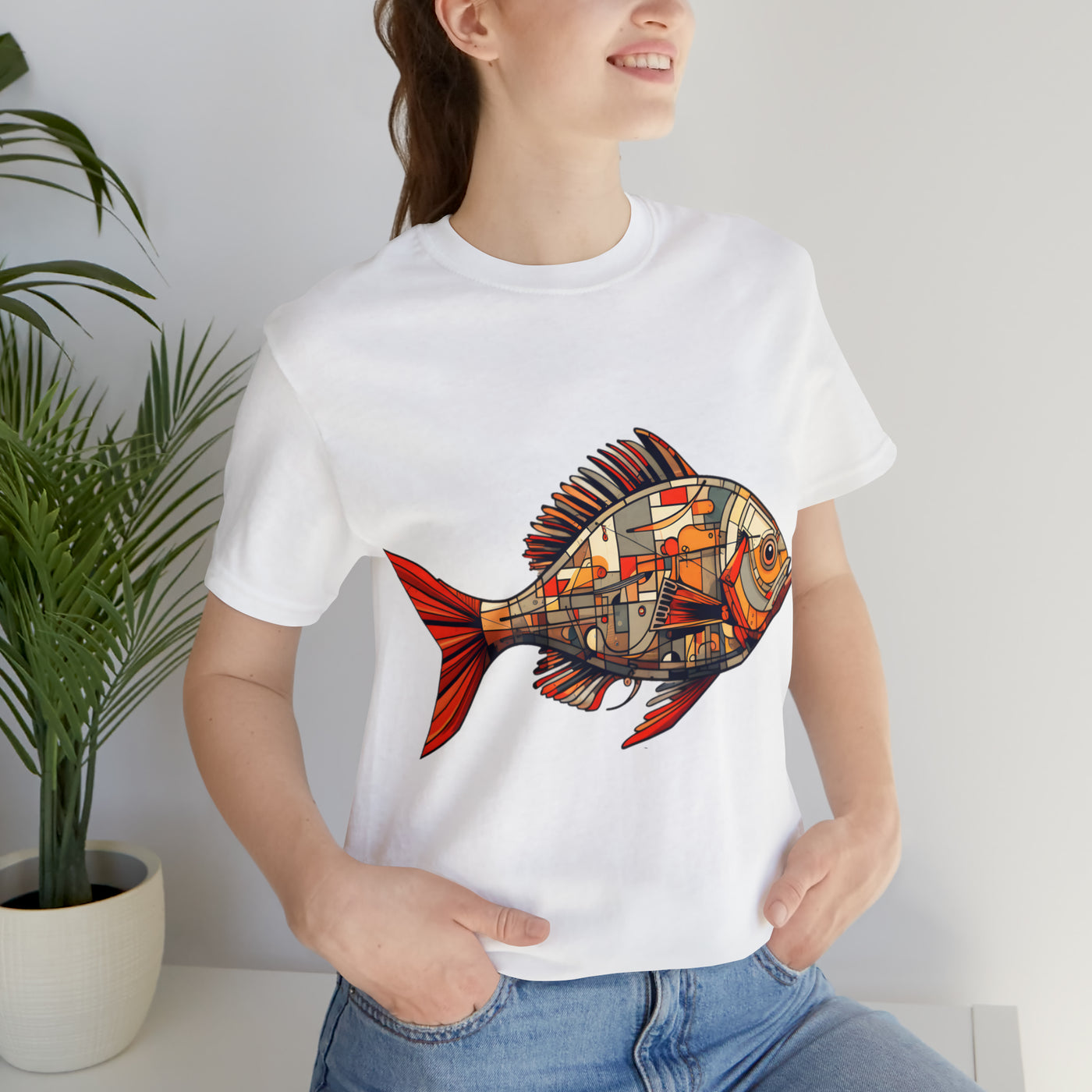 Fishy art design collection: Suprematic Fish