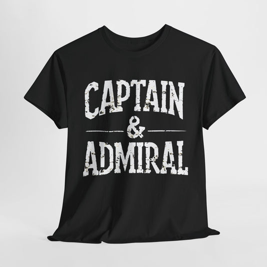 "Captain & Admiral" Maritime T-Shirt