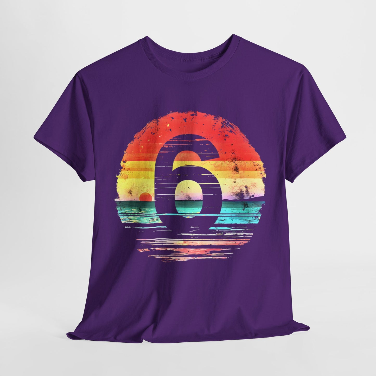 "Number 6 Graphic T-Shirt – Premium Cotton, Stylish & Comfortable Casual Wear for All"