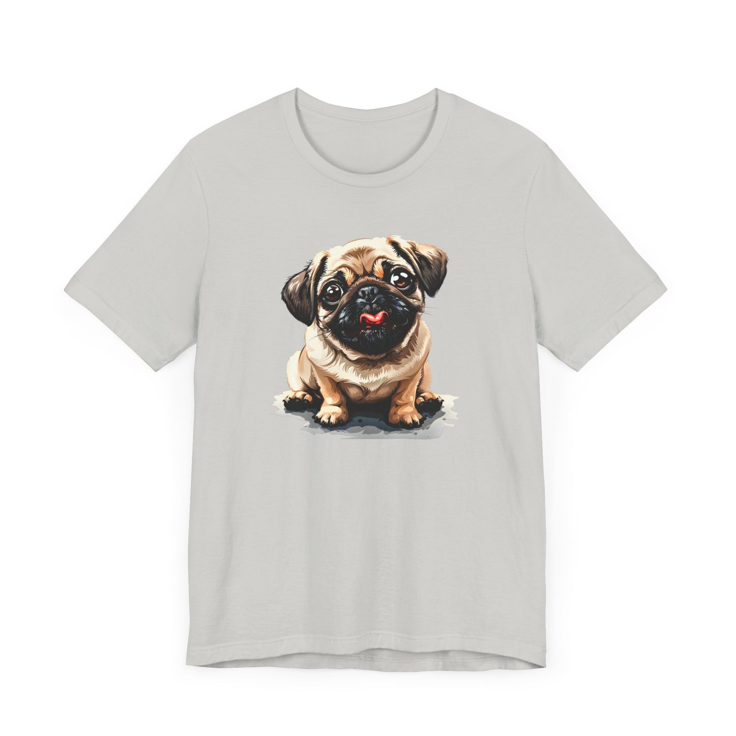 Funny Pug T-shirt design