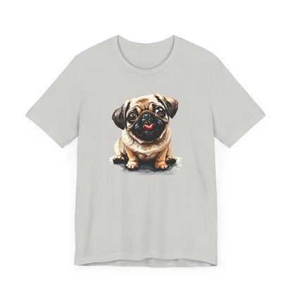 Funny Pug T-shirt design