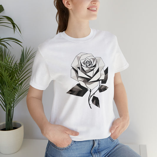 Graphical art and suprematism collection: Simple rose