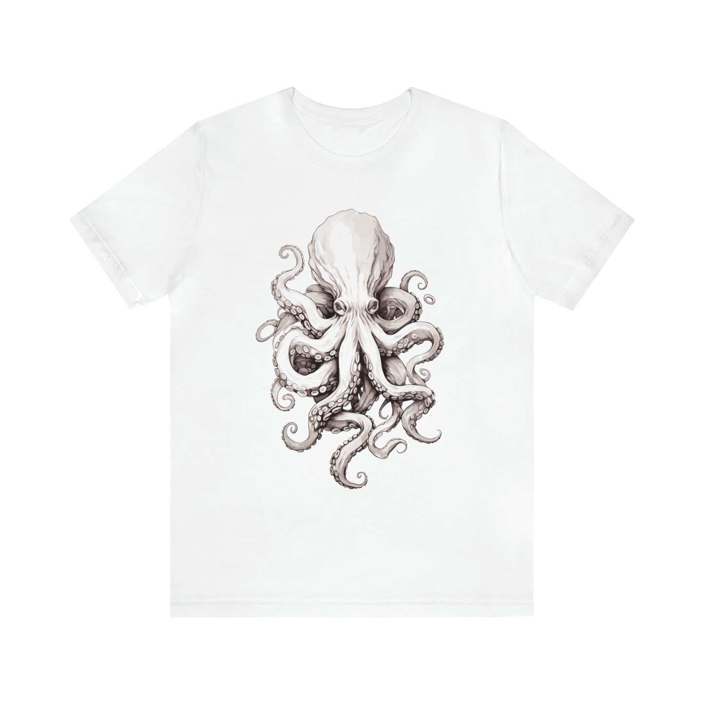 Animals collection: B&W Octopus