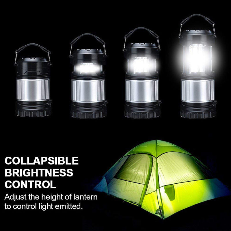 Portable Emergency Camp Portable Tent Light COB 1 Flashlight