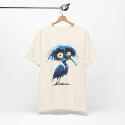 Bad hair day bird t-shirt design