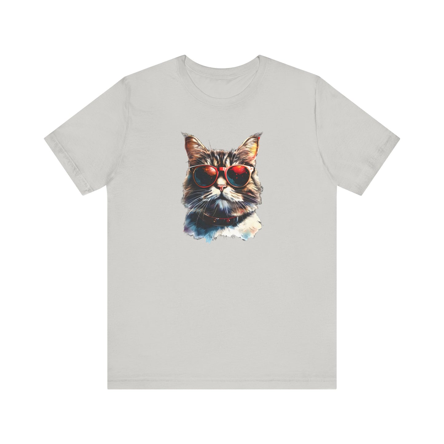 Cool cat in sunglasses t-shirt design