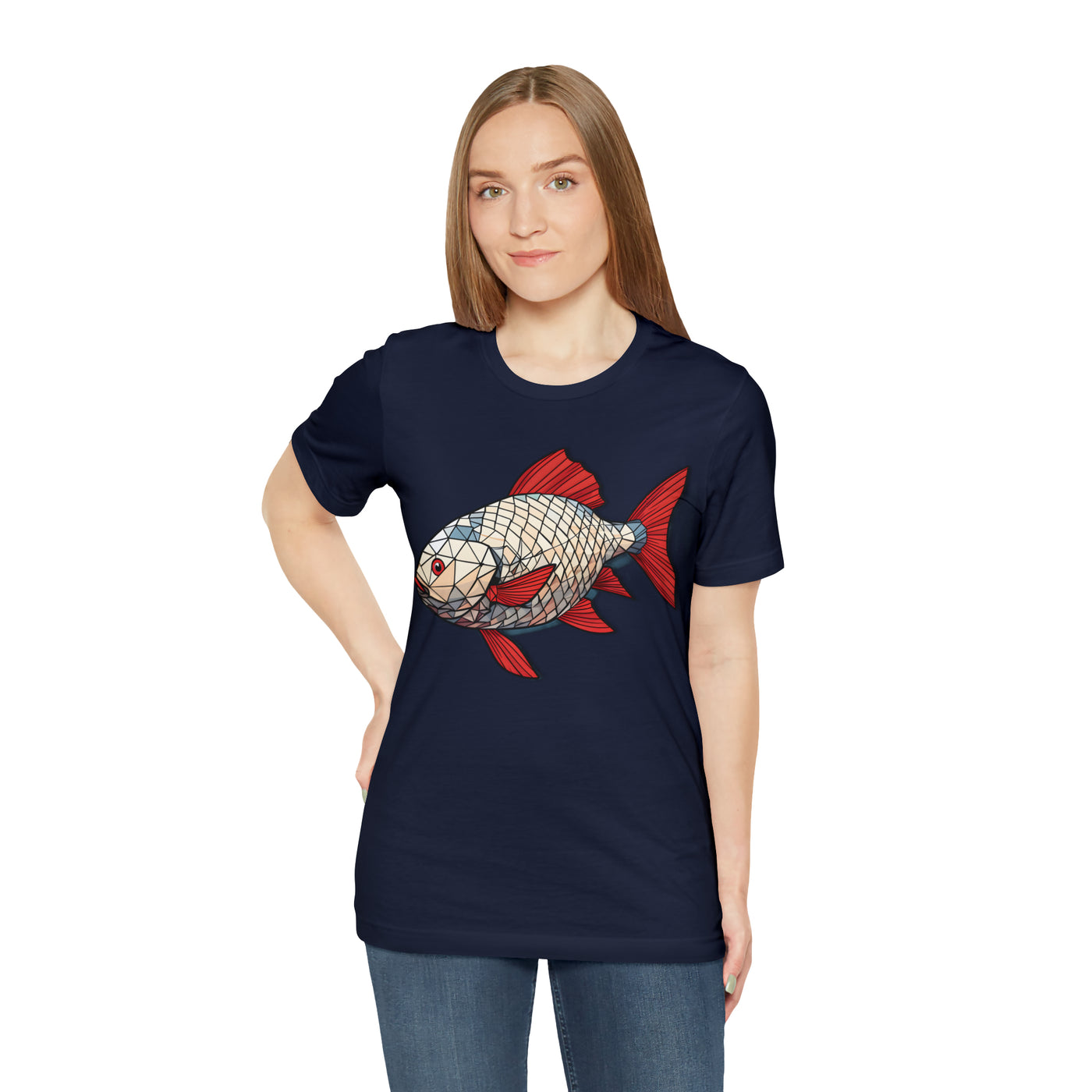 Fishy art collection: Rudd fish triangulation