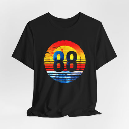 Lucky "88" Number T-shirt design