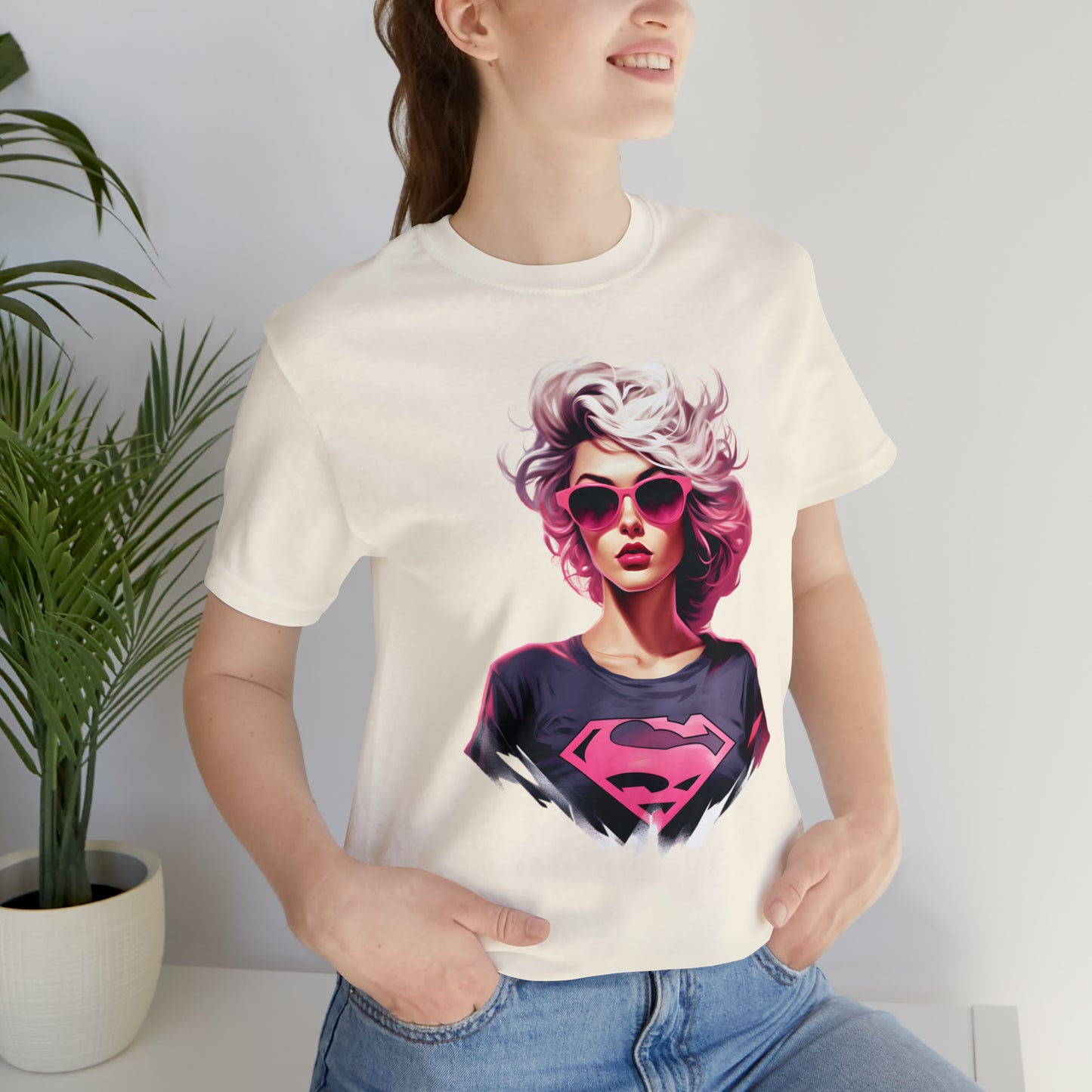 Blonde ambition collection: Anti blonde super girl in pink