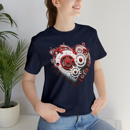 Hearts collection: Mechanical gears heart