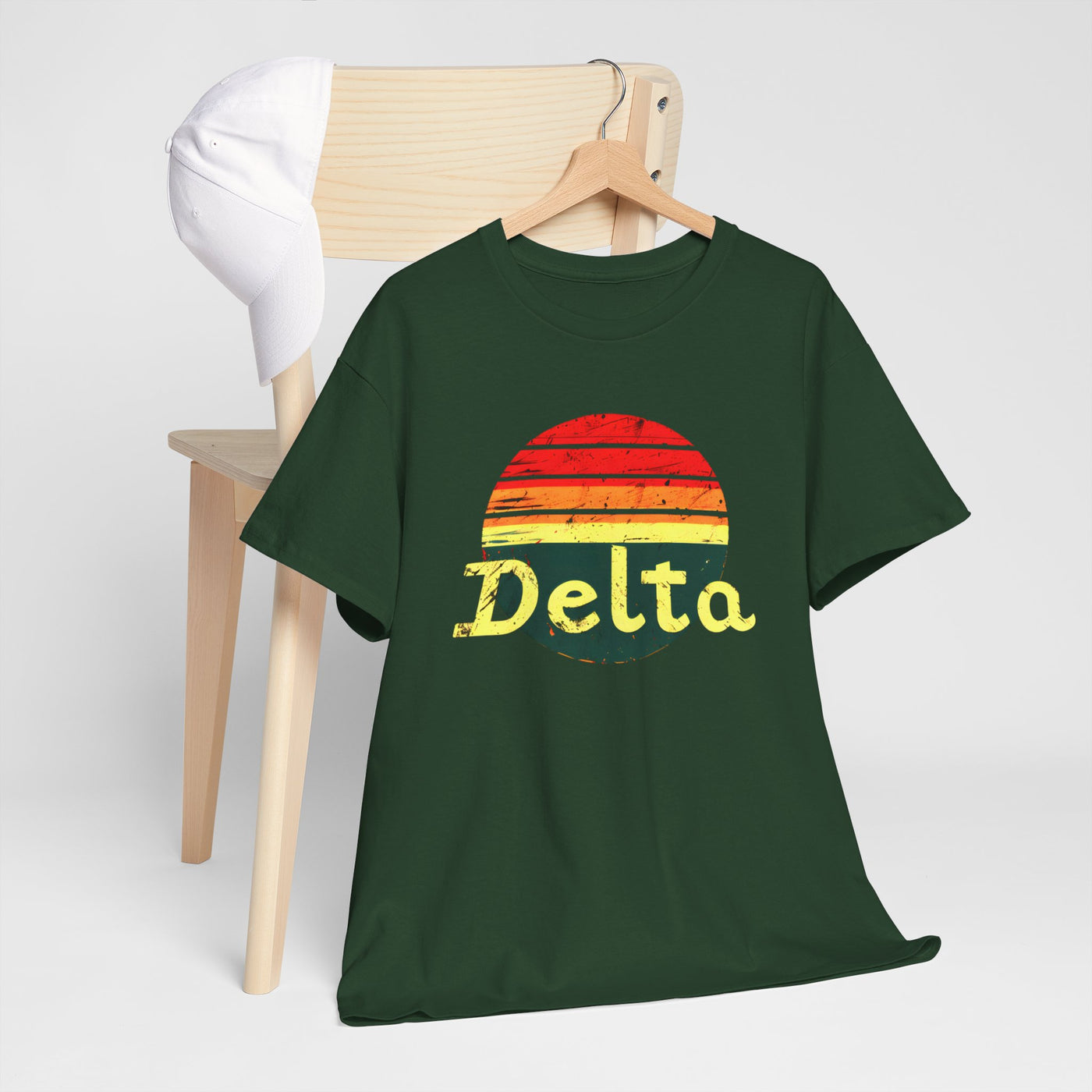 Dark Green "Delta" Symbol T-shirt design