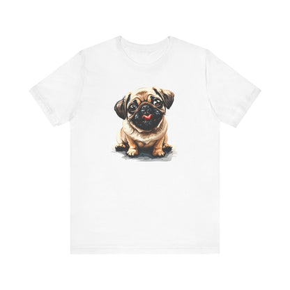 Funny Pug T-shirt design