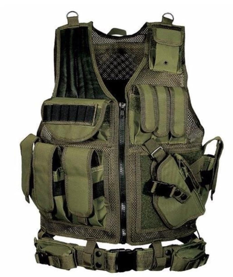 Outdoor Adventure Equipment Camouflage Tactical Vest Amphibious Field Adventure Vest