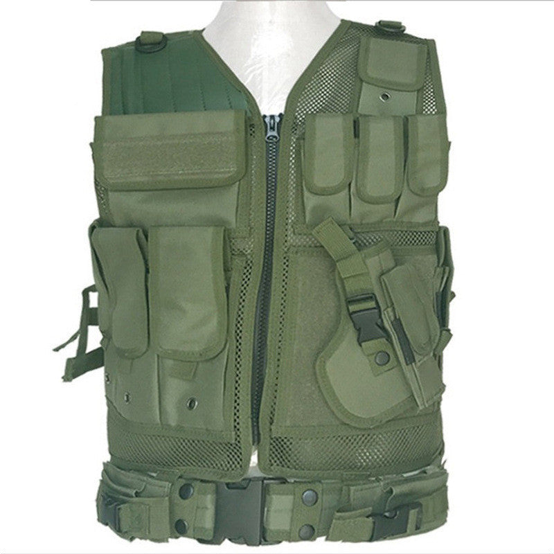 Outdoor Adventure Equipment Camouflage Tactical Vest Amphibious Field Adventure Vest